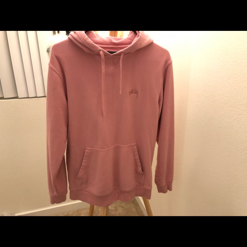 Hoodie cute pink color.